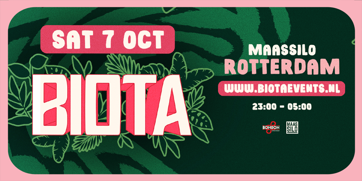 Biota | Maassilo Rotterdam | 7 Oktober