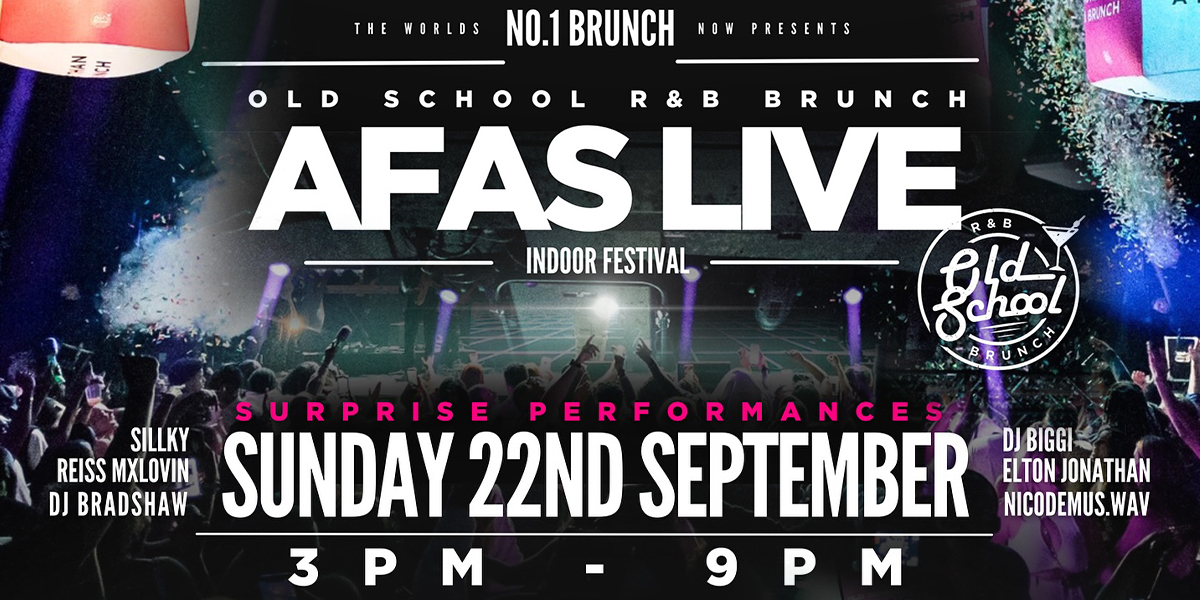 Old School R&B Brunch | Afas Live